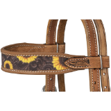 Mini Sunflower Browband Headstall