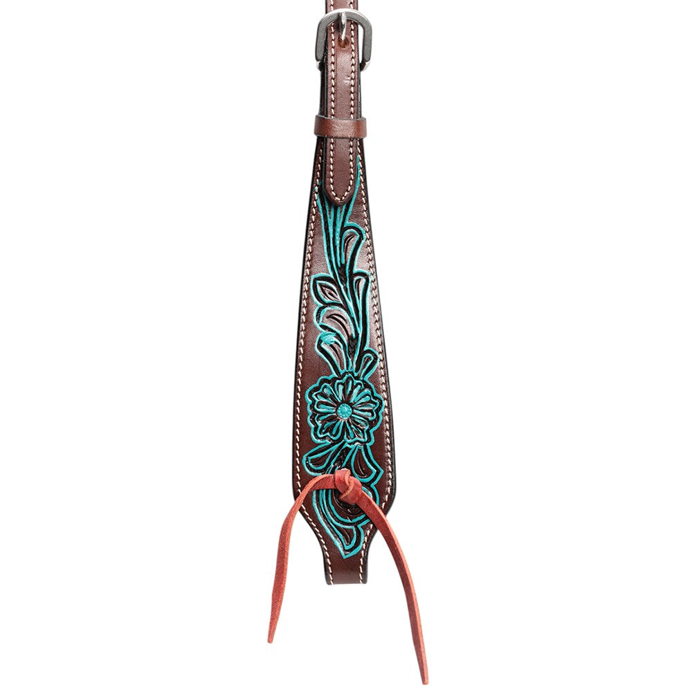 Turquoise Flower Headstall