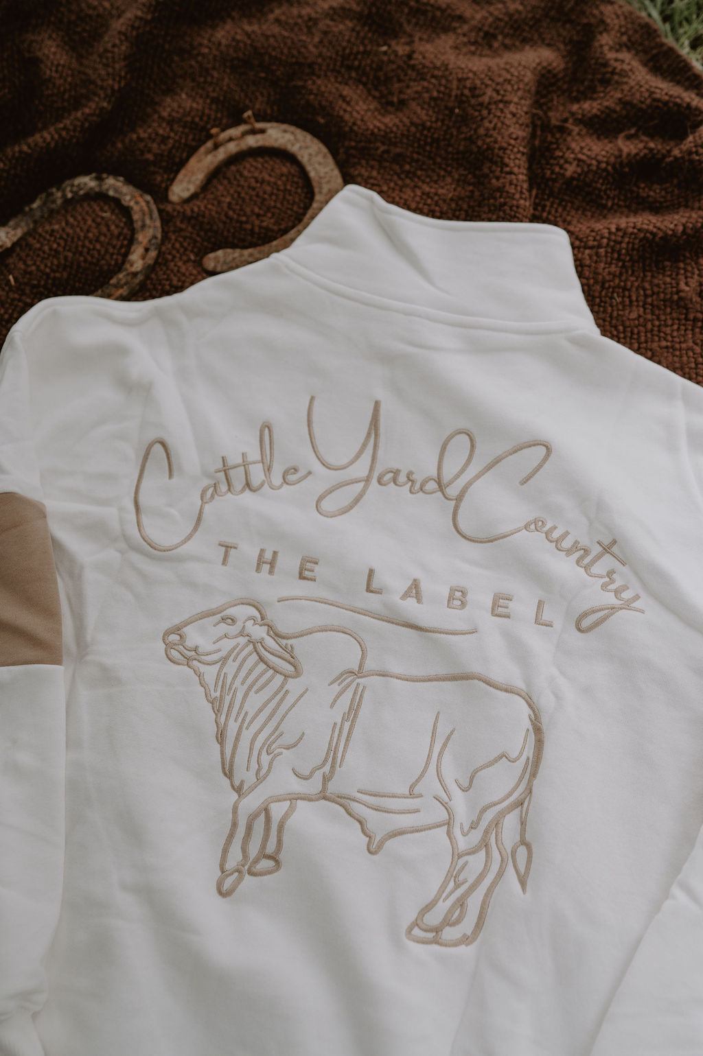 Cattle Yard Country Zip Jumper