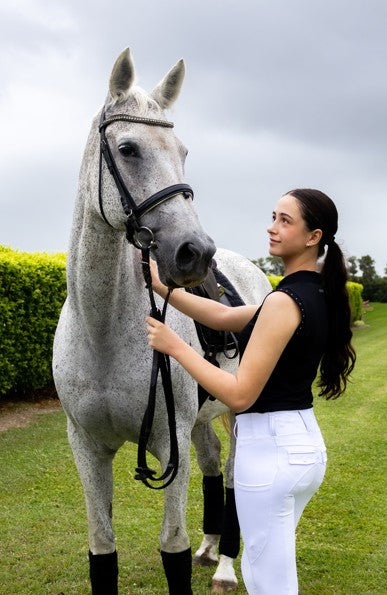 Velaire Secure Seat Breeches - White