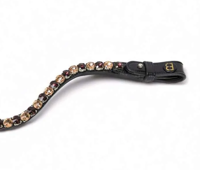 Belle Equestrian Rose Royale Browband