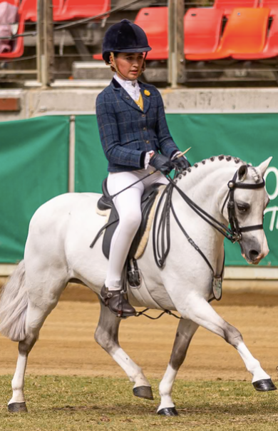 Youth Competition Wear - SNOW WHITE Competition Tights