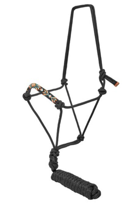 Rope Halter Beaded Nose