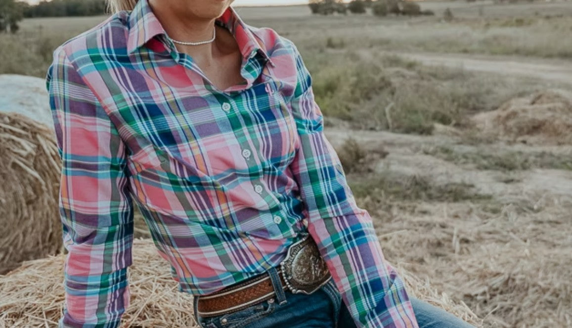 Ladies Long Sleeve Cotton Shirt