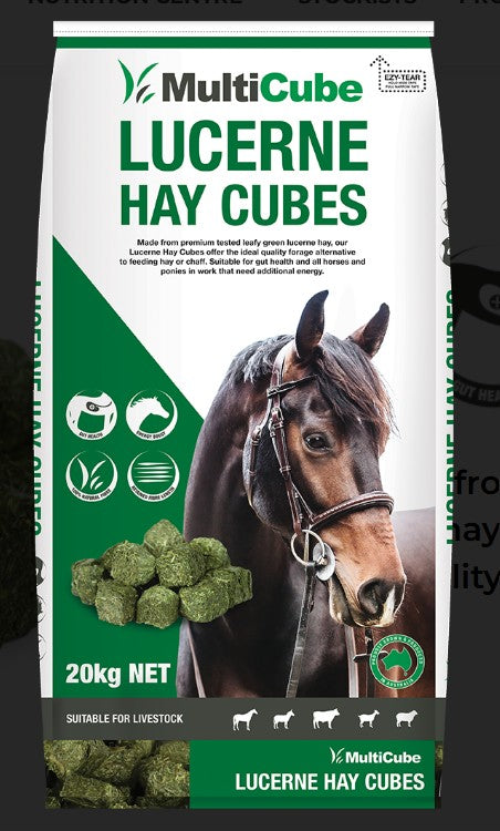 Multicube Lucerne Cubes 20kg