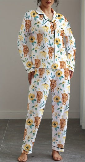 Sunny Highlander Pj's Long Sleeve & Pants