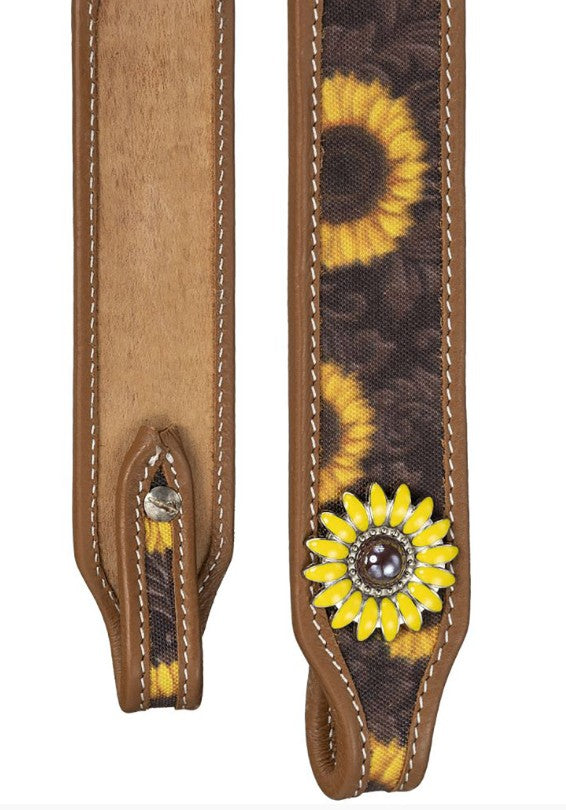 Headstall Browband Sunflowers
