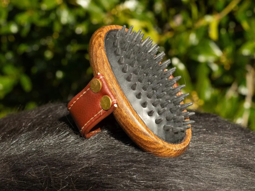 Mini Horse Rubber Brush