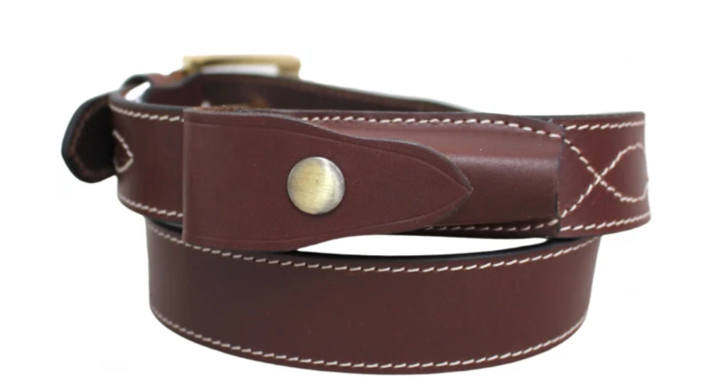 Stockman’s Leather Knife Belt with Knife pouch