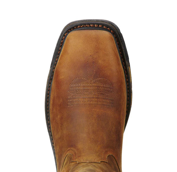 ARIAT MNS WORKHOG WST STEELTOE TOAST PREMIUM