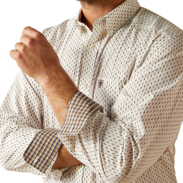 ARIAT MNS WRINKLE FREE IZZY LS SHIRT