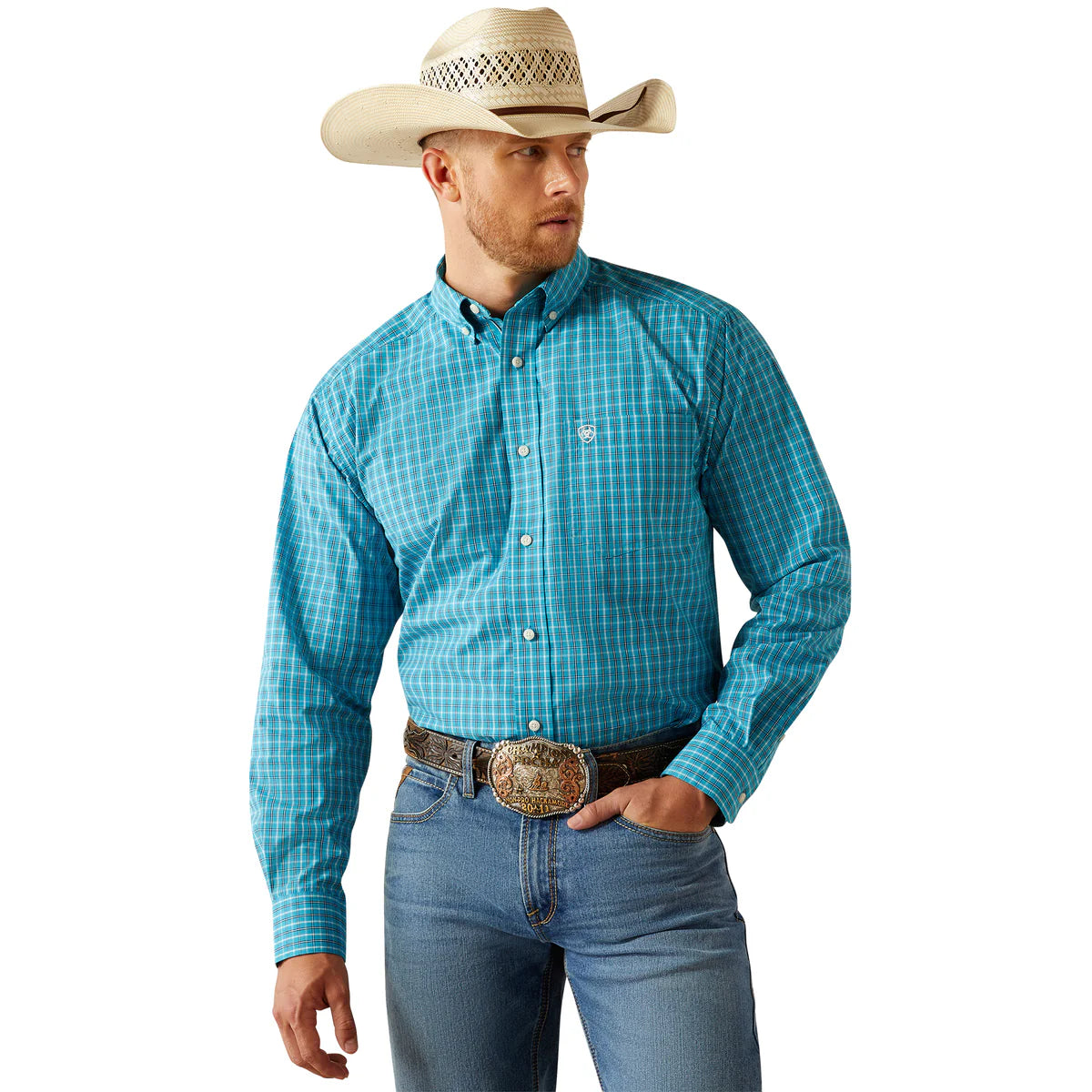 ARIAT MNS PRO SERIES JOURNEY CLASSIC FIT LS SHIRT