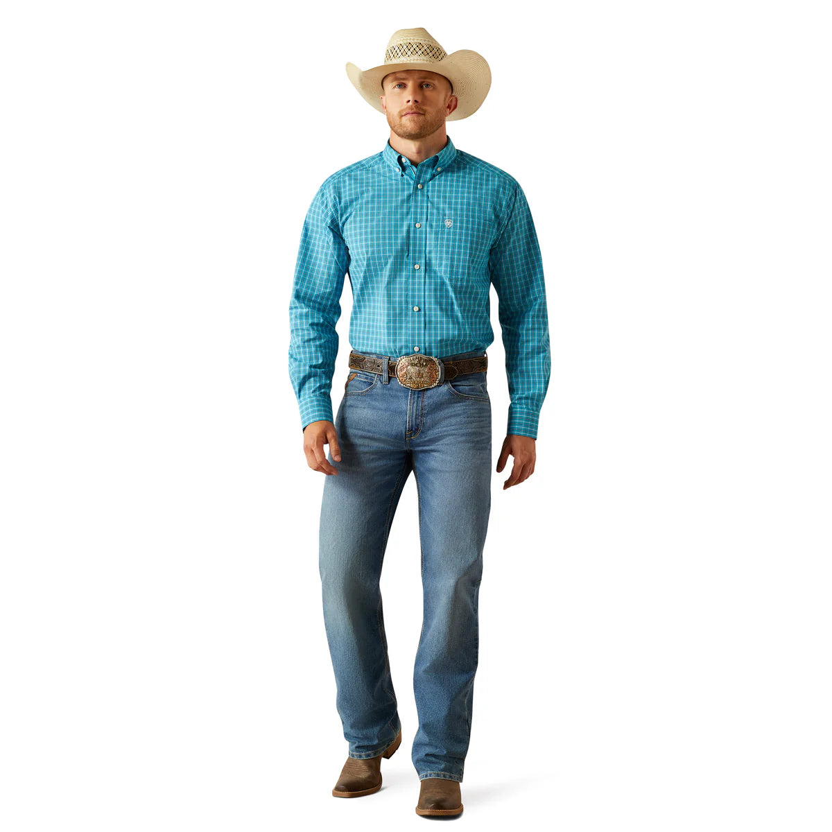 ARIAT MNS PRO SERIES JOURNEY CLASSIC FIT LS SHIRT