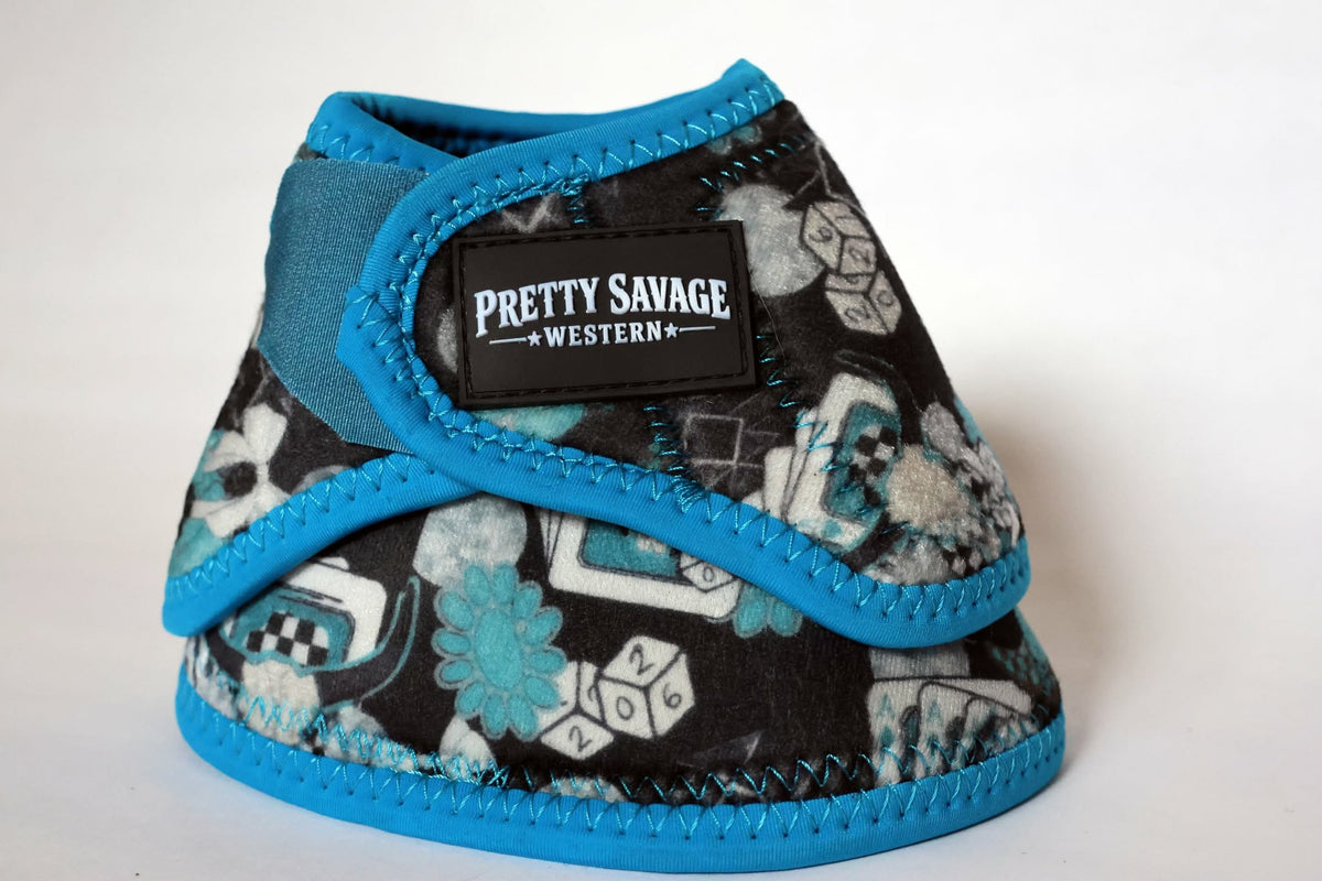 Cowgirl Turquoise Bell Boots