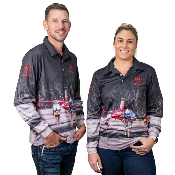 ARIAT UNI FISHING SHIRT HELIFISHING