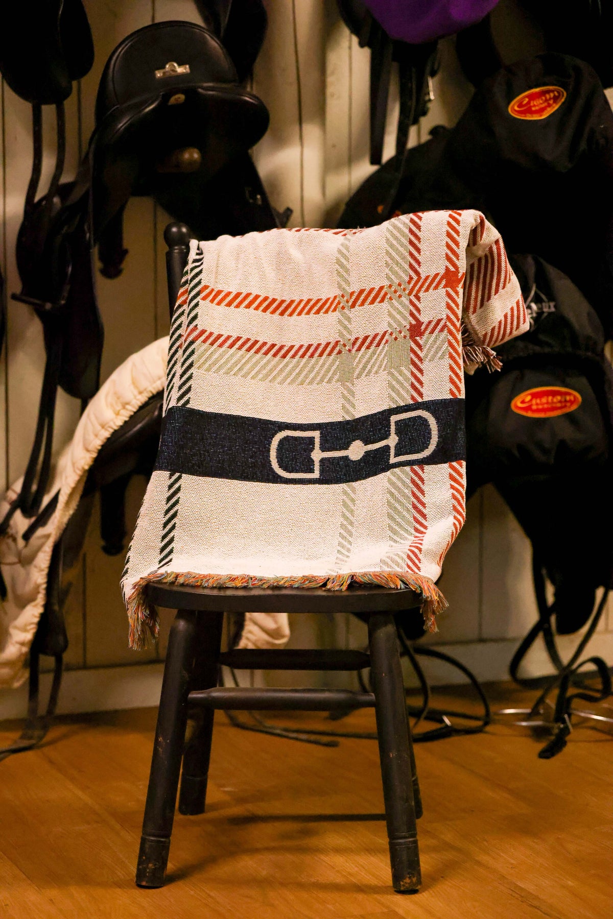 Snaffle Bit Picnic Rug & Throw