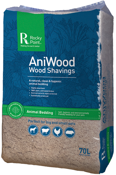 Rocky Point Aniwood 70L Compressed Bale