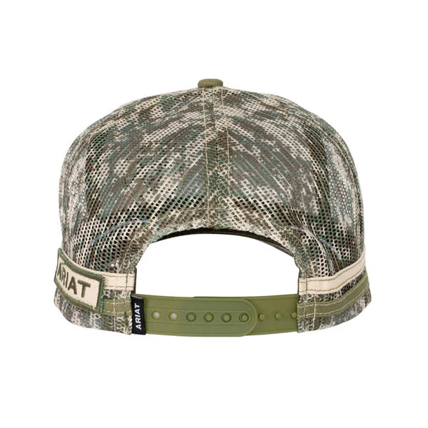 ARIAT CAMO TRUCKER CAP