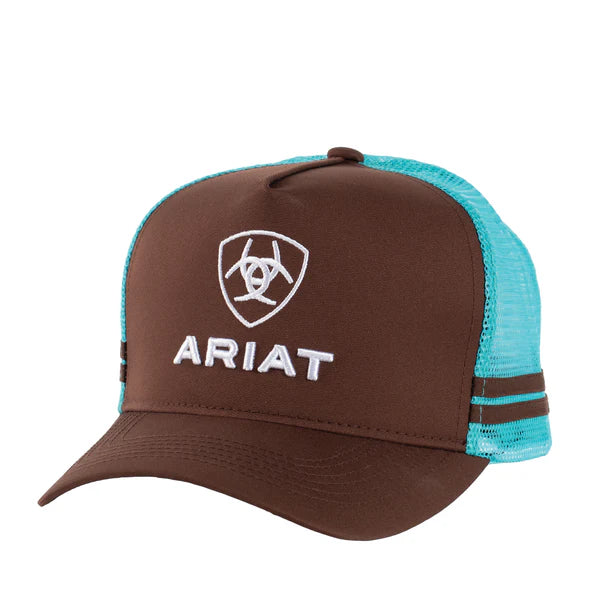 ARIAT STACKED LOGO TRUCKER CAP