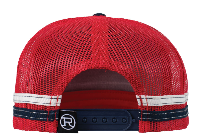 Roper Trucker Cap Patch Red/Navy