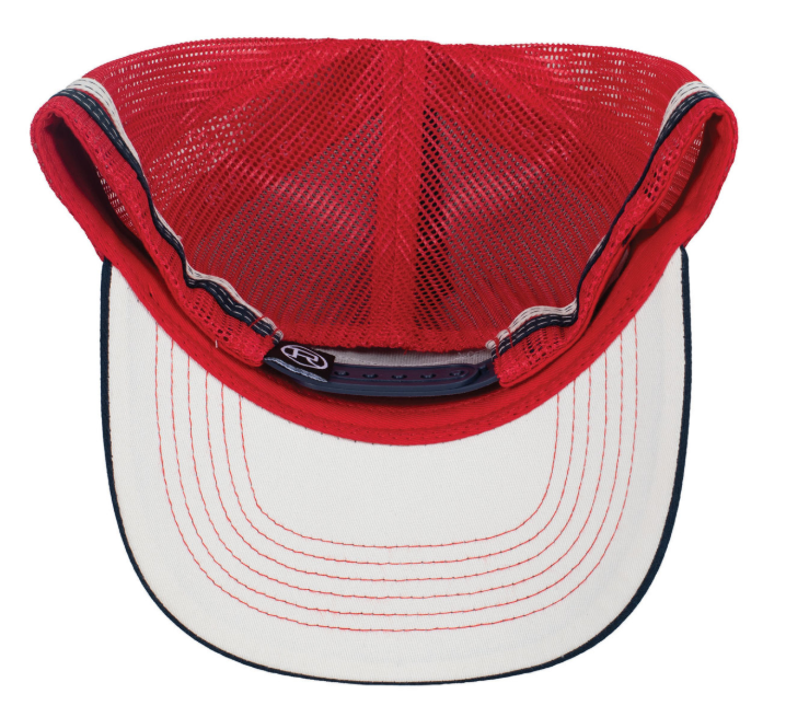 Roper Trucker Cap Patch Red/Navy