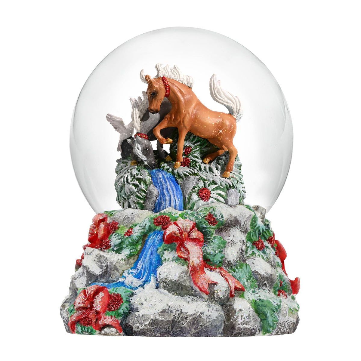 Stablemates 2024 Winter Wonderland Musical Snow Globe