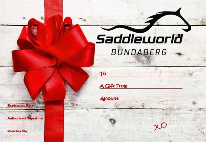 Gift Card Saddleworld Bundaberg