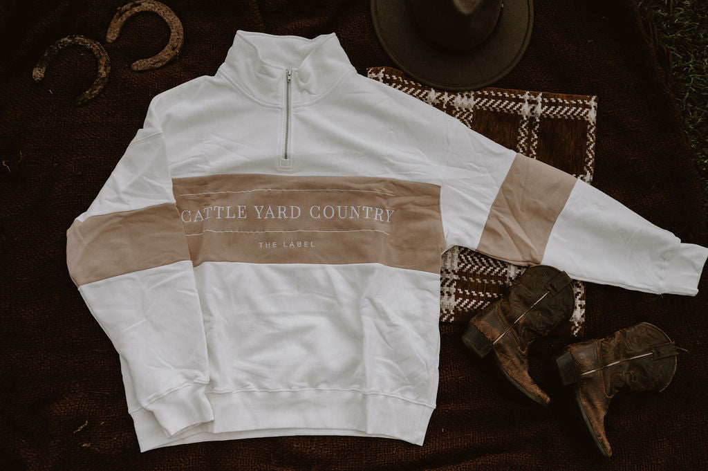 Cattle Yard Country Zip Jumper