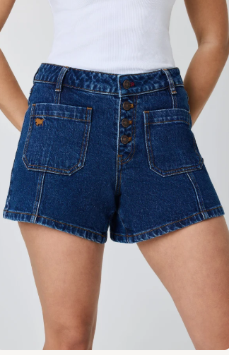 Mollie Womens High Rise Sailor Short