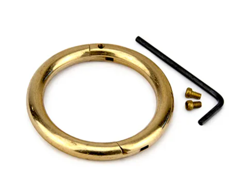 Bull Ring Brass 76mm X 8mm Dairy