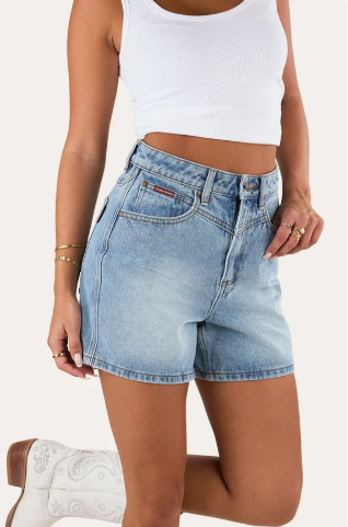 Saige Womens Denim Short