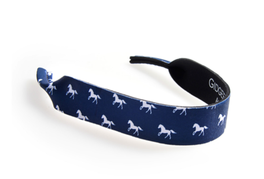 Sunglass Strap - Blue Horse