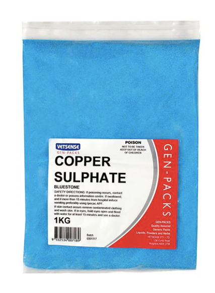 Gen-Packs Copper Sulphate