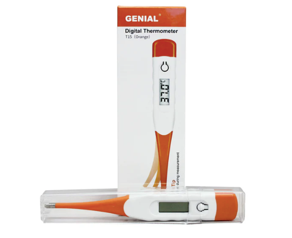 Genial Digital Thermometer Flexible Tip