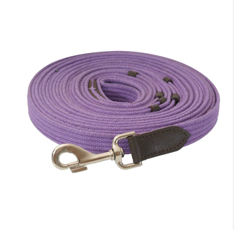 Academy Cotton Web Lunge Rein