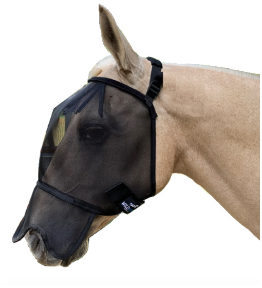 Wild Horse Fly veil with Mesh Nose - 3 Dart