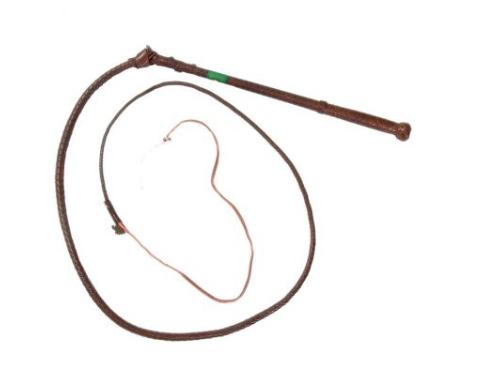 Stock Whip 6ft x 8 plait Kangaroo Hide