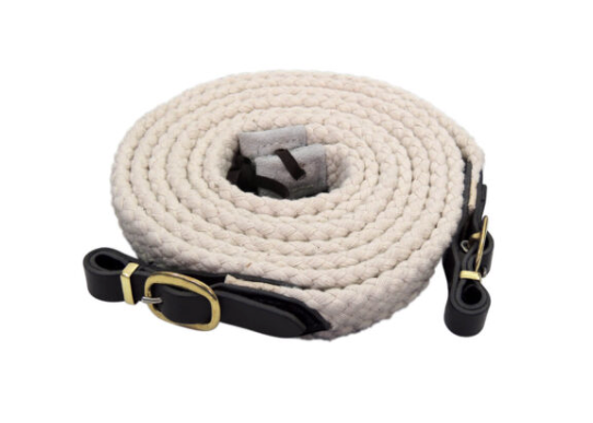 REINS TUBULAR COTTON WHITE