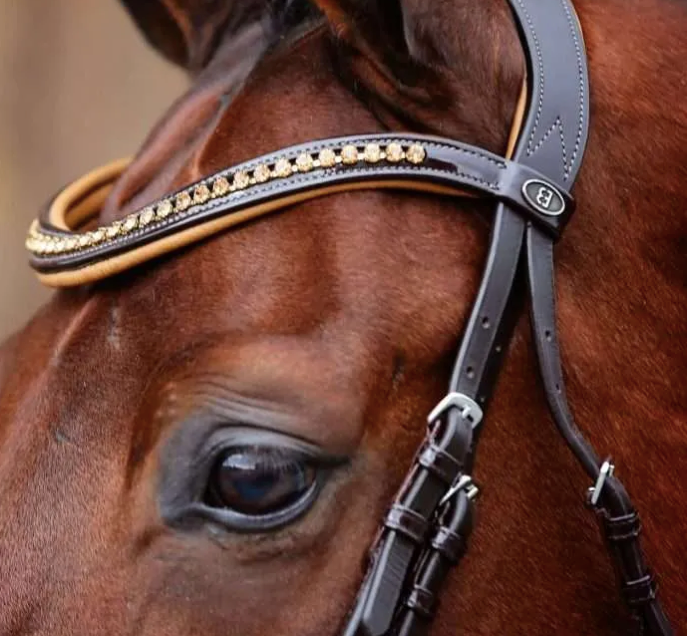 Belle Equestrian Noble Snaffle Bridle