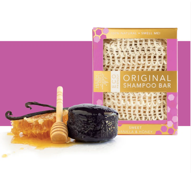 Hairy Pony - Eco-Friendly Shampoo Bar Original - Sweet - Vanilla and Honey