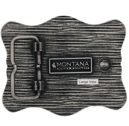 MONTANA ATTITIUDE WESTERN BUCKLE