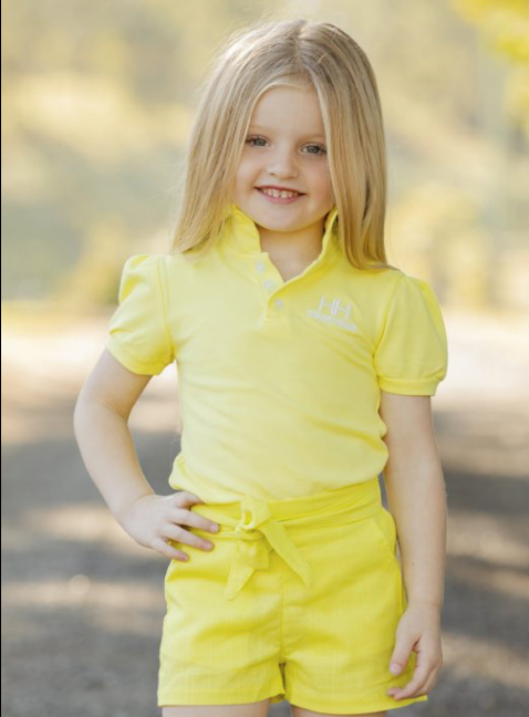 HH Girls Yellow Polo