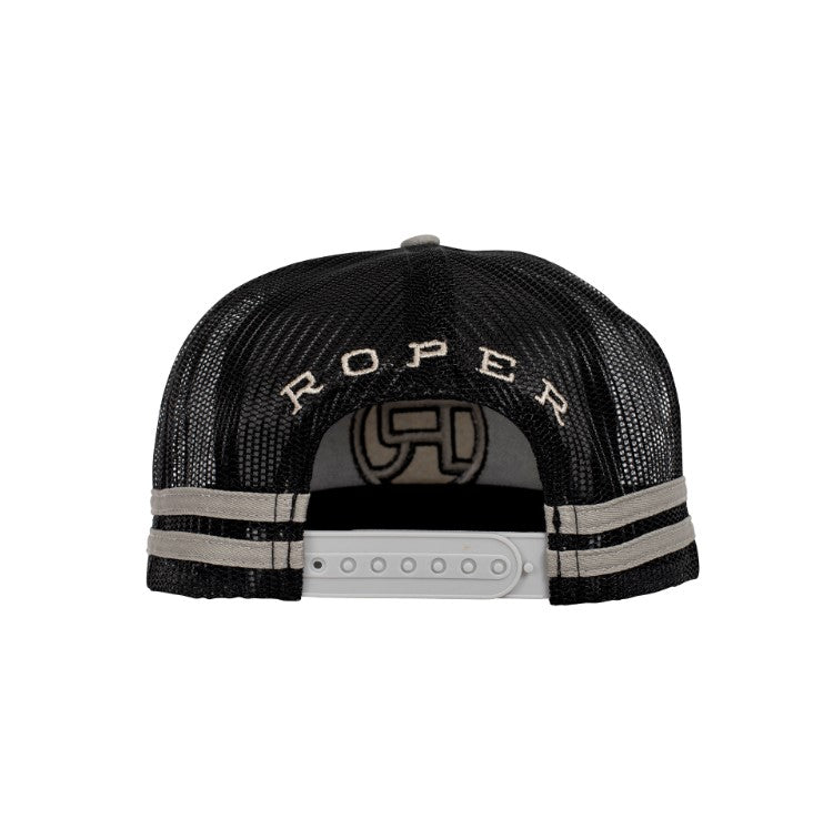 Roper trucker cap LOGO GREY
