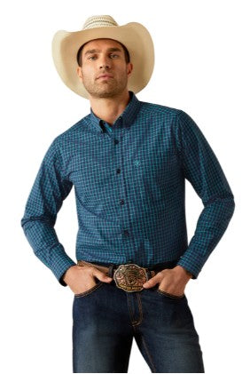 ARIAT MNS PRO SERIES JOHAN FITTED LS SHIRT