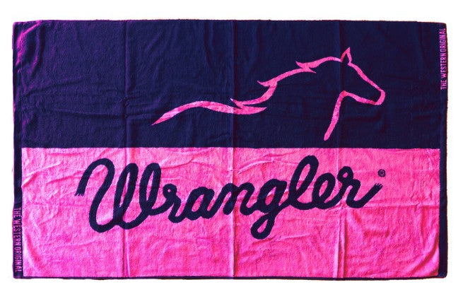 WRANGLER RUNNING HORSE TOWEL