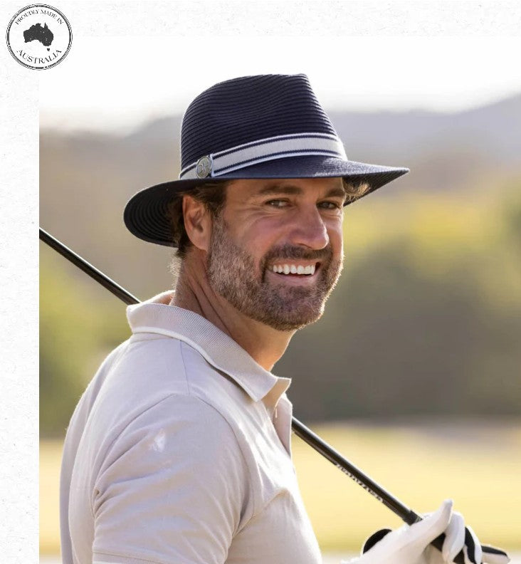 HUNTINGDALE GOLF FEDORA MAGNET