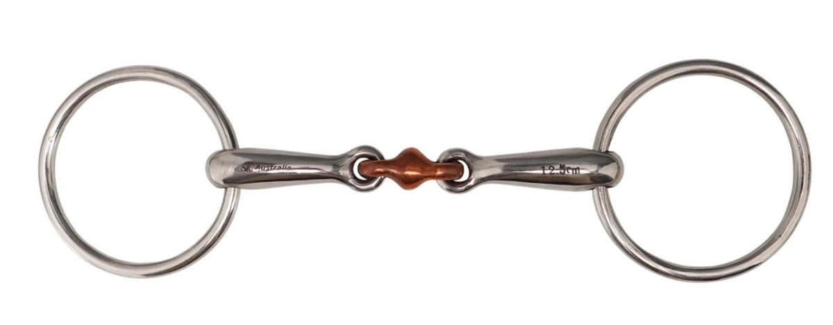 Hvy Train Snaf Bit w/Cop Ball