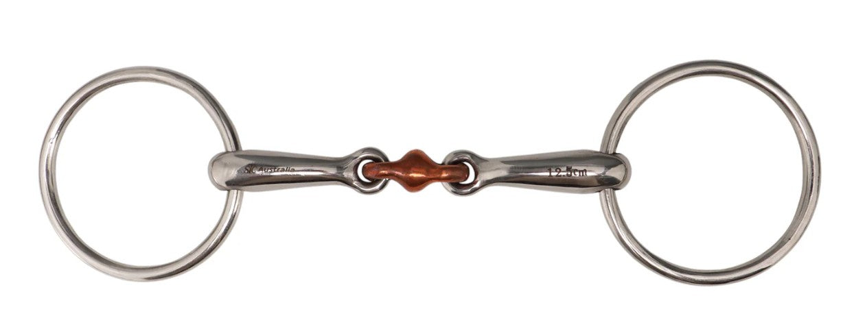 Hvy Train Snaf Bit w/Cop Ball