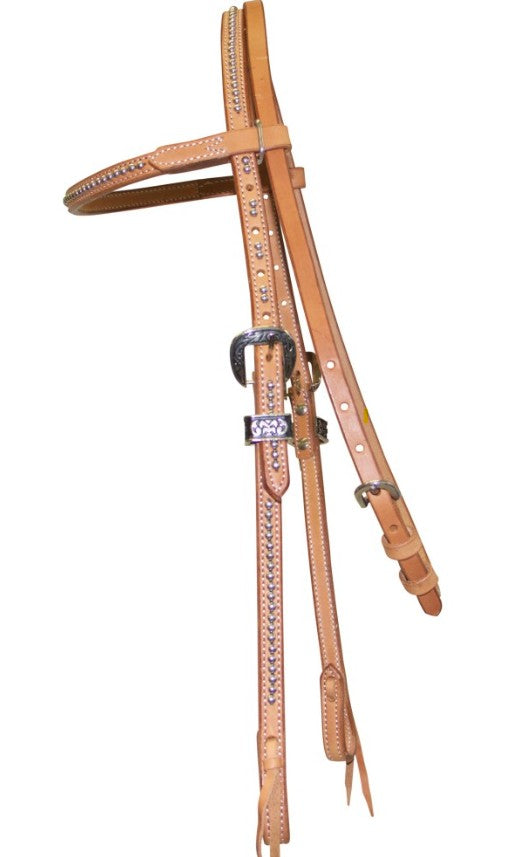 Fort Worth Silver Dot Headstall