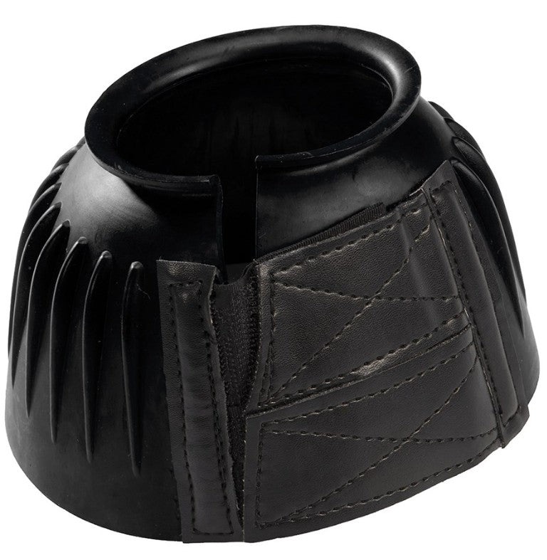 Ribbed Bell Boot Double Velcro